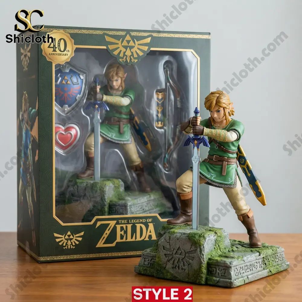 Zelda 40th Anniversary Hot Toy 1-6 Collection Figures
