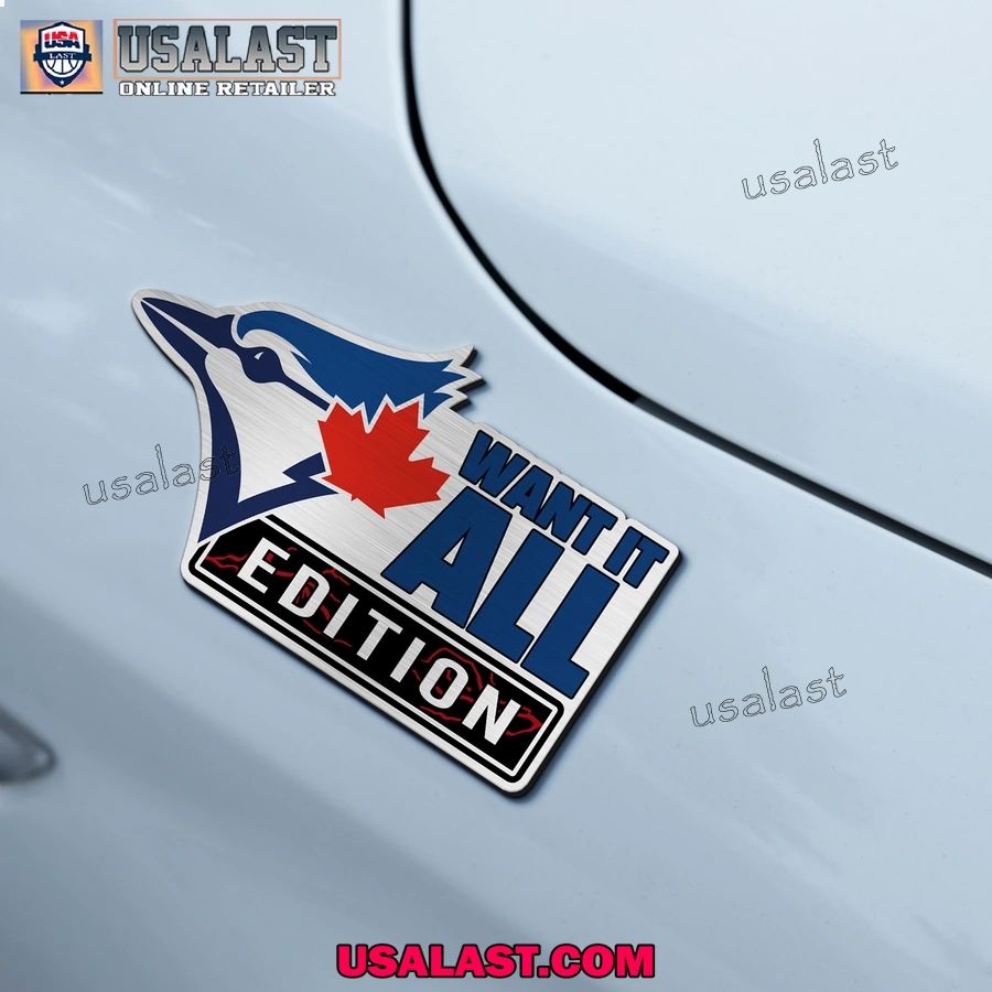Toronto Blue Jays Edition Engraved Car Name Badge