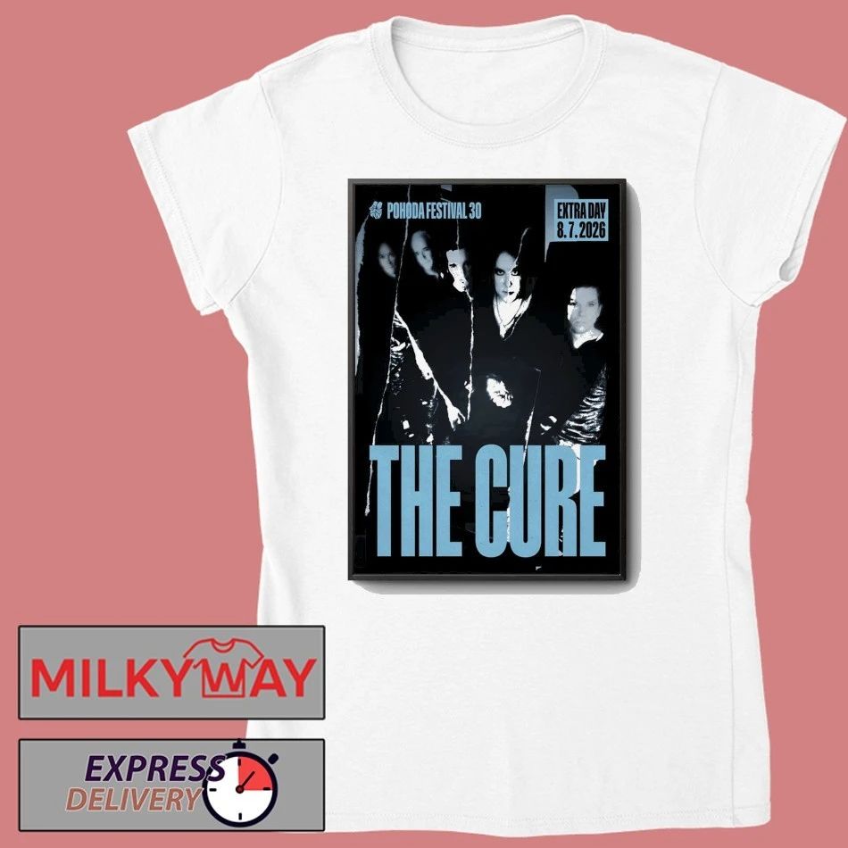 The Cure Pohoda Festival On Jul 8 2026 Poster shirt