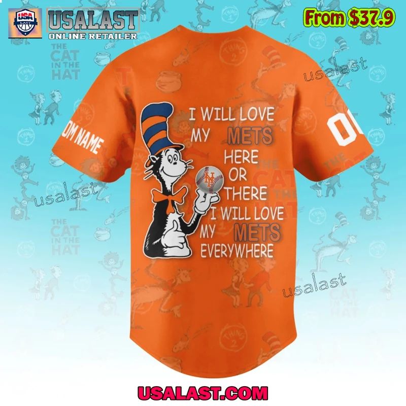 New York Mets x Dr Seuss Baseball Jersey
