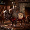 Dark Brown Buffalo Trace 250th Anniversary Whiskey Bourbon Bottle
