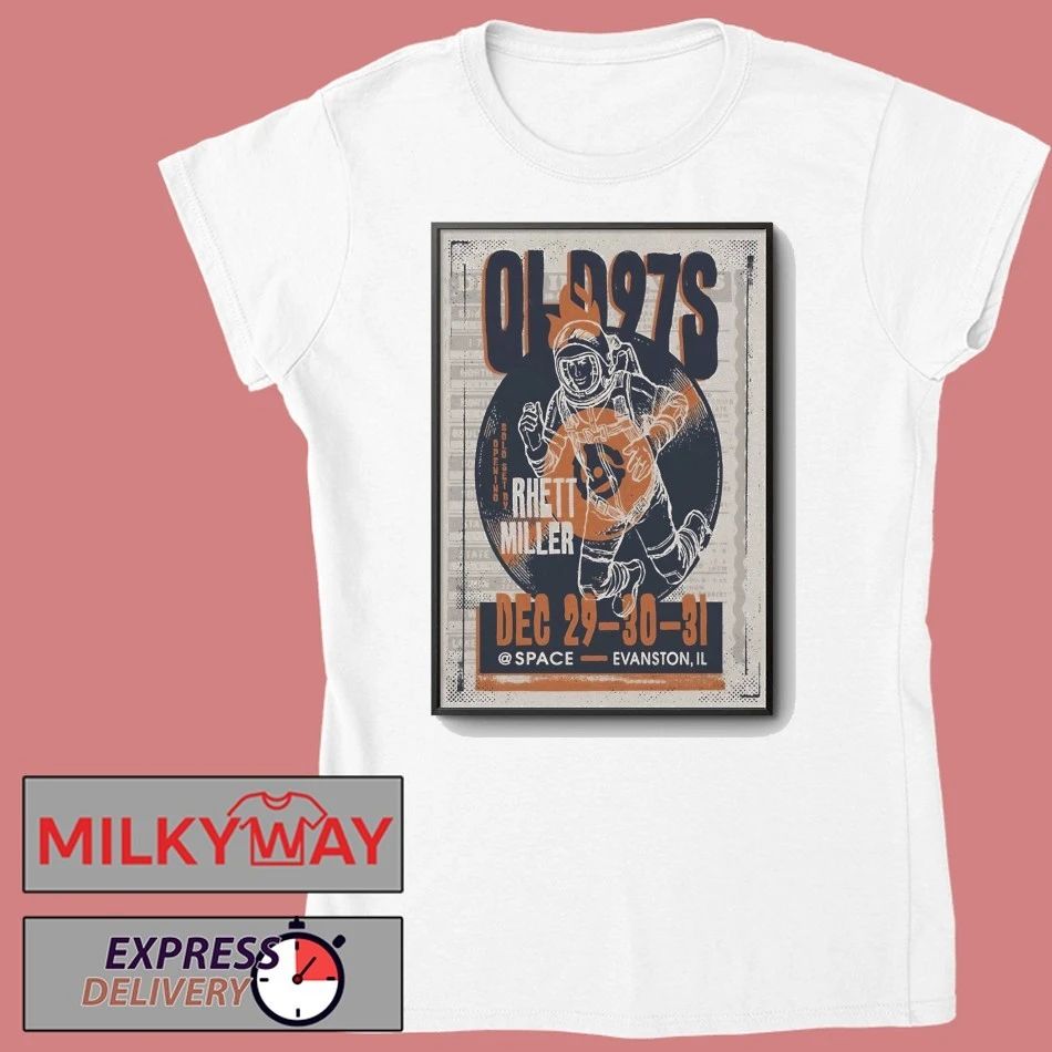 Old 97’S 12 29-12 31 2025 Evanston IL Poster shirt