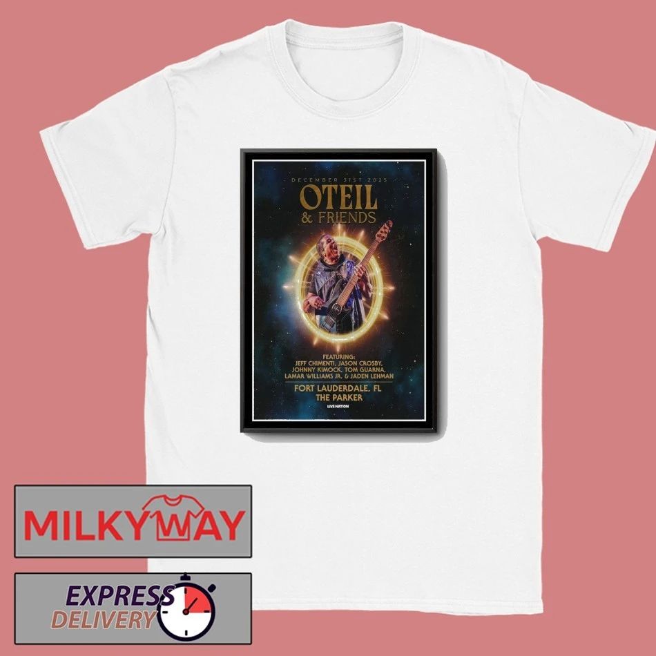 Oteil Fort Lauderdale, Florida Poster shirt