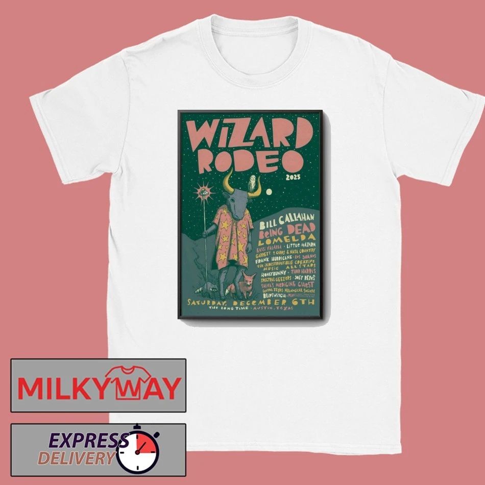 Wizard Rodeo Dec 6 2025 In Austin TX Poster shirt