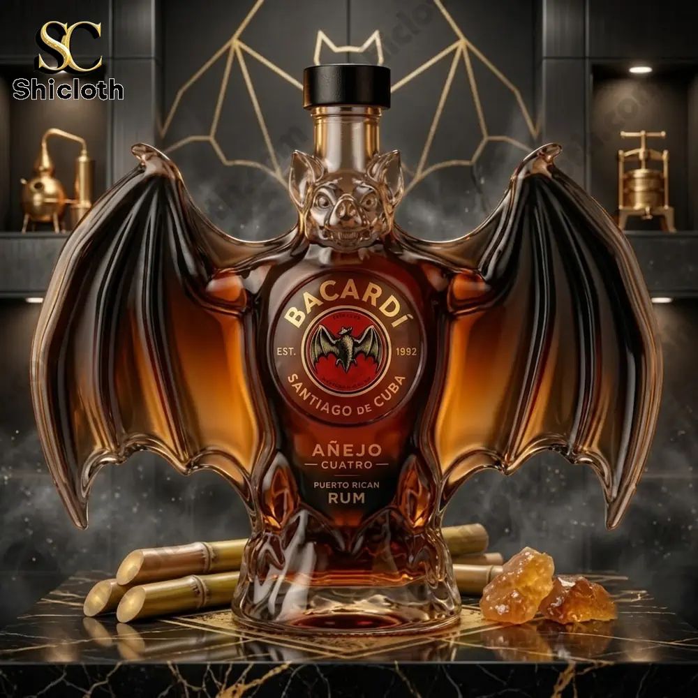 Bacardi Bat EST 1862 Limited Edition Rum Bottle