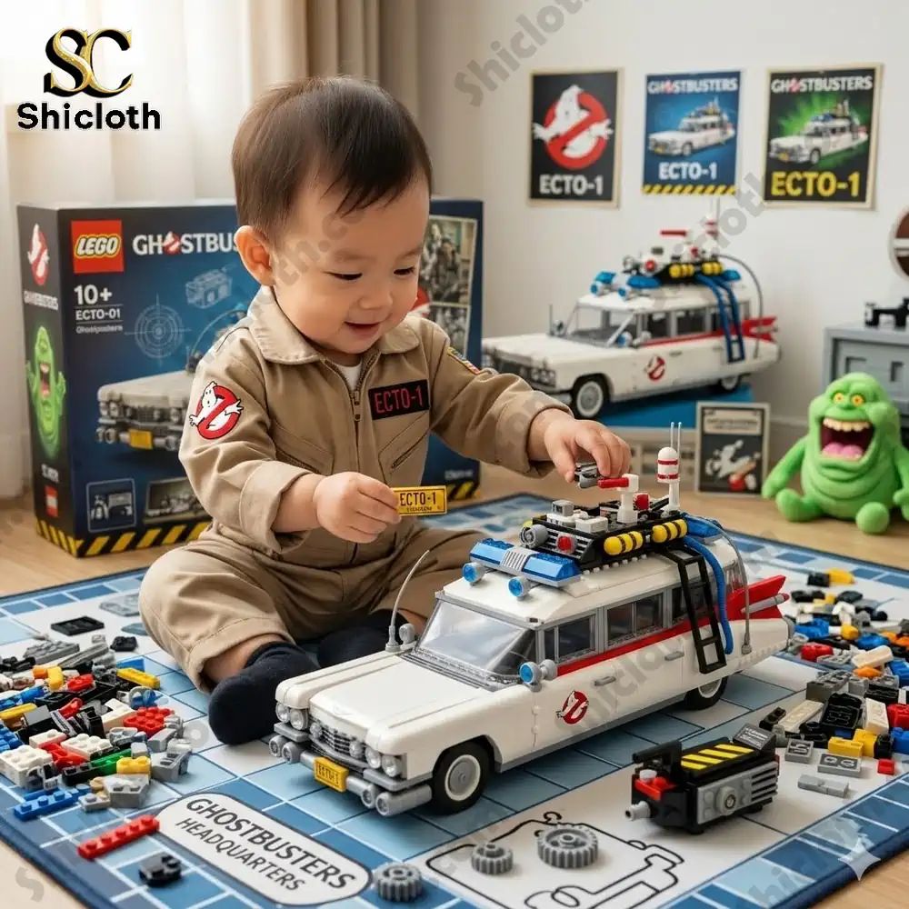Ghostbusters Ecto-1 Building Brick Set