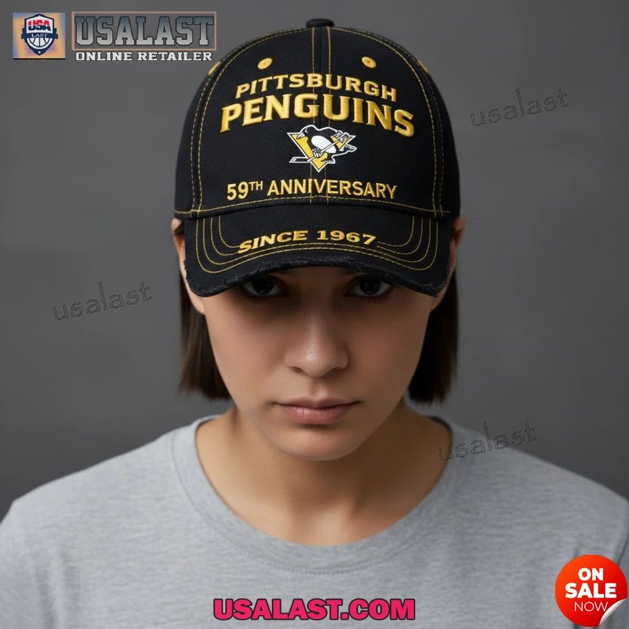 Pittsburgh Penguins 59th Anniversary 1967-2026 Classic Cap