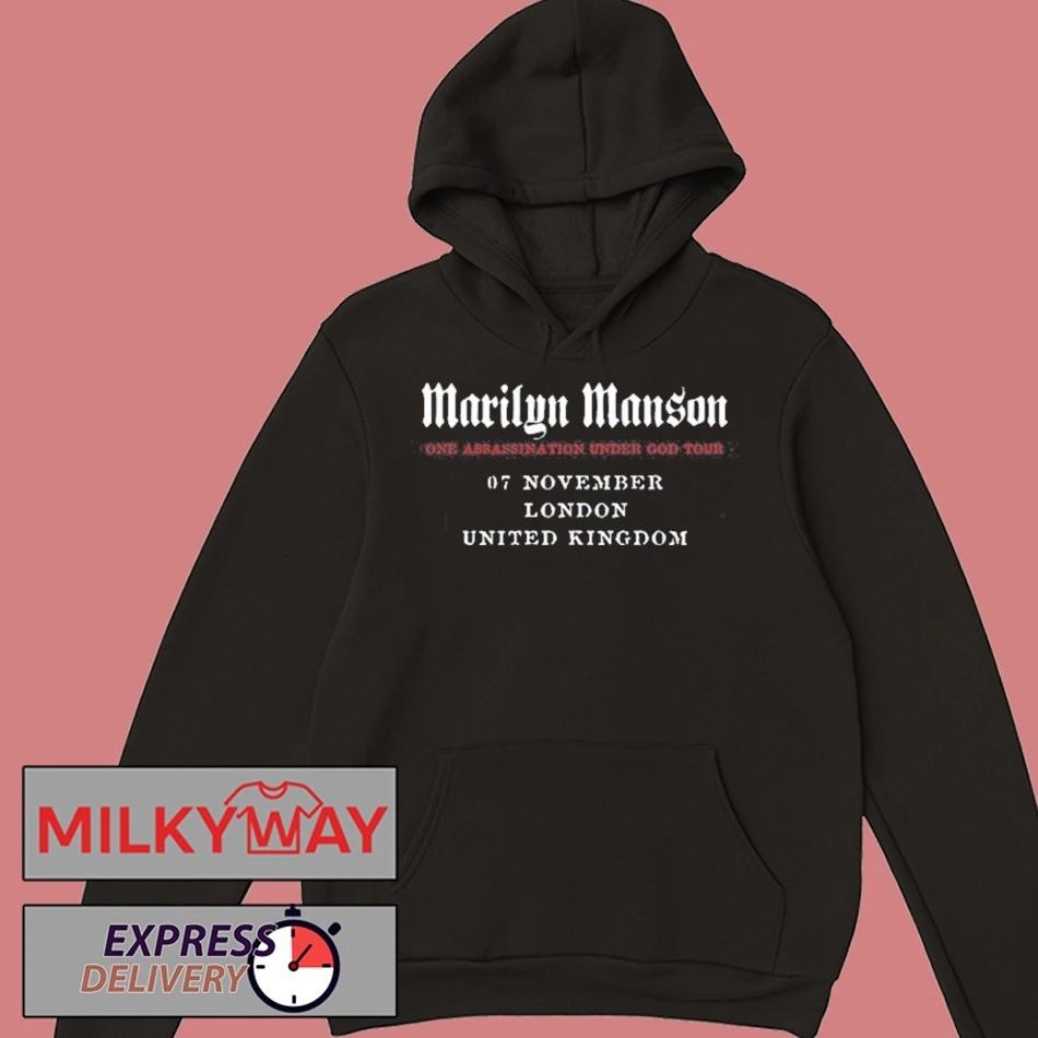 11.07.2025 London, UK Marilyn Manson Shirt
