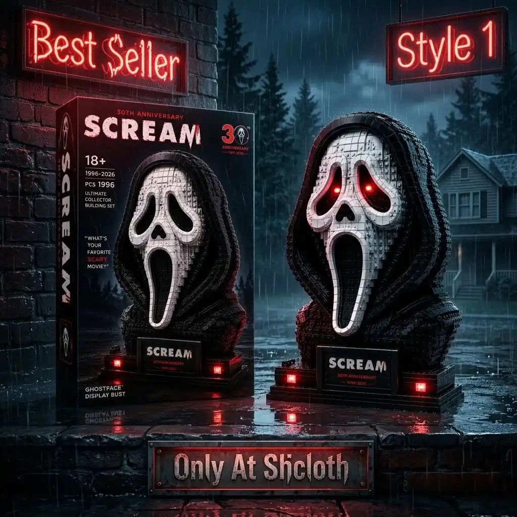 Scream 30th Anniversary Collector Building Brick Series