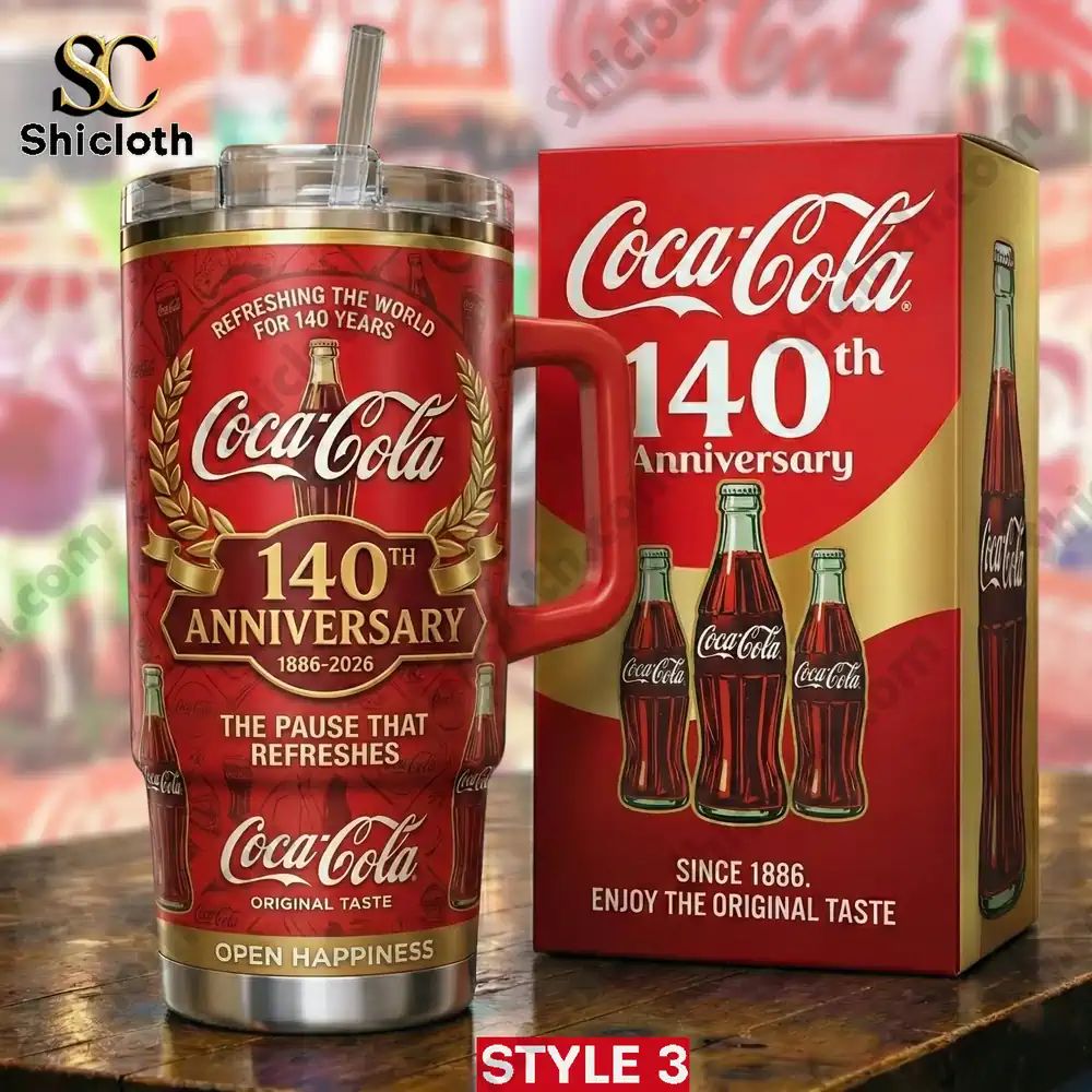 Cola 140th Anniversary Insulated Tumbler Cup