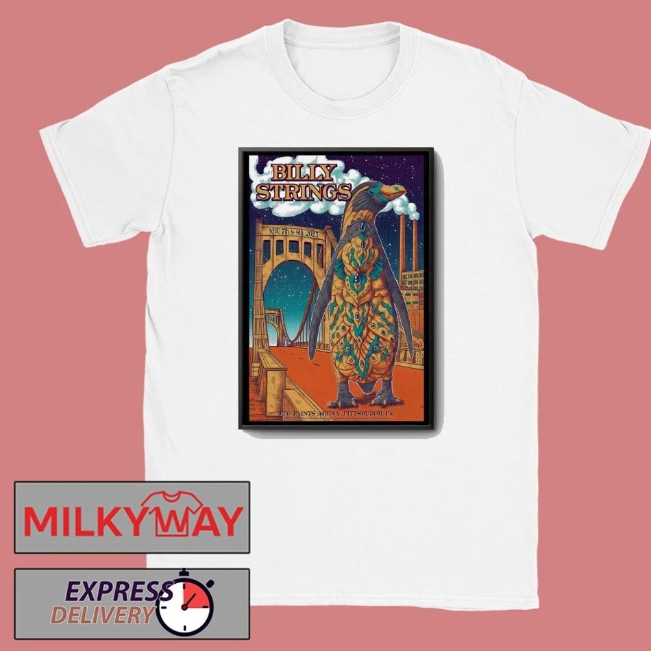 Billy Strings Fall Tour 2025 PPG Paints Arena Poster shirt