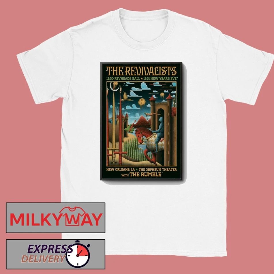 The Revivalists 12 30-12 31 2025 Orpheum Theater In New Orleans LA Poster shirt