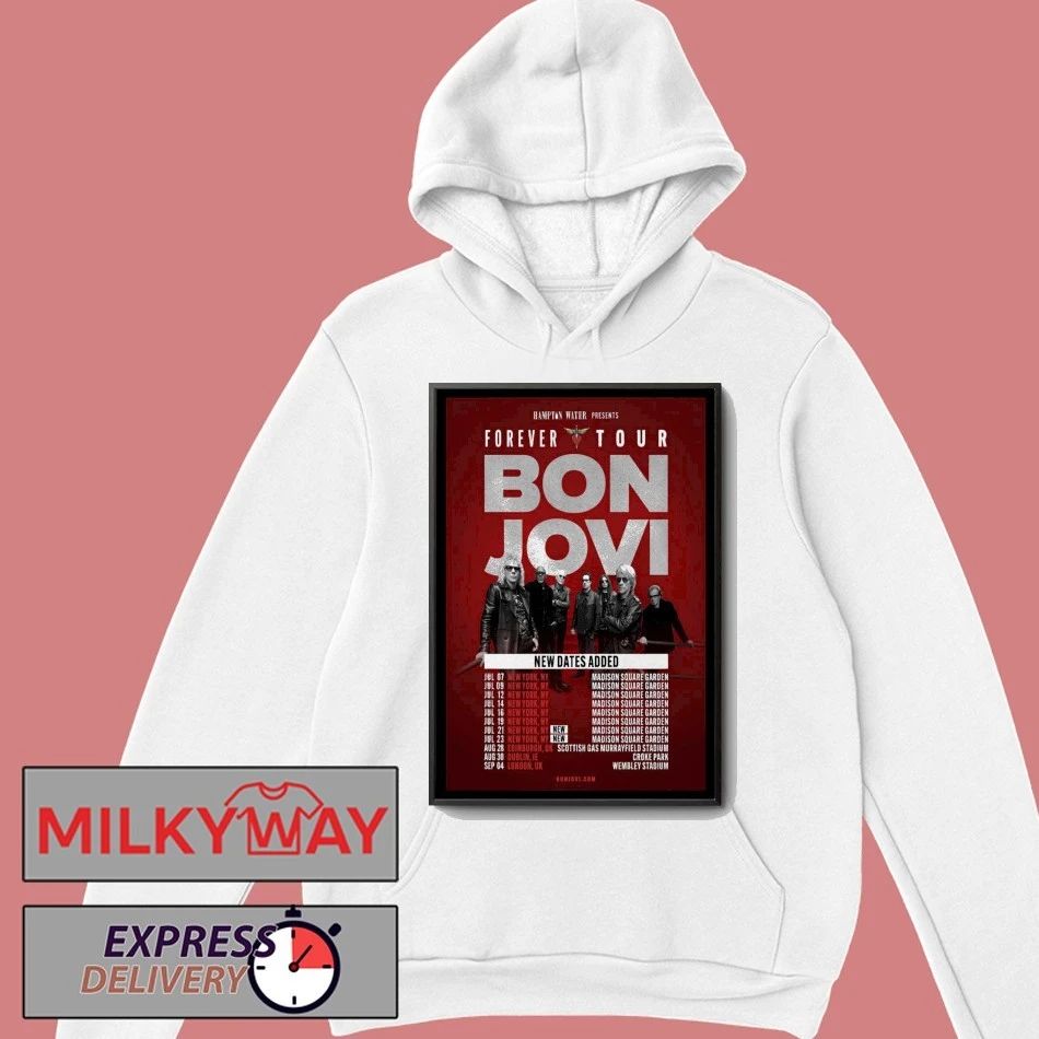 Bon Jovi Tour 2026 Poster shirt