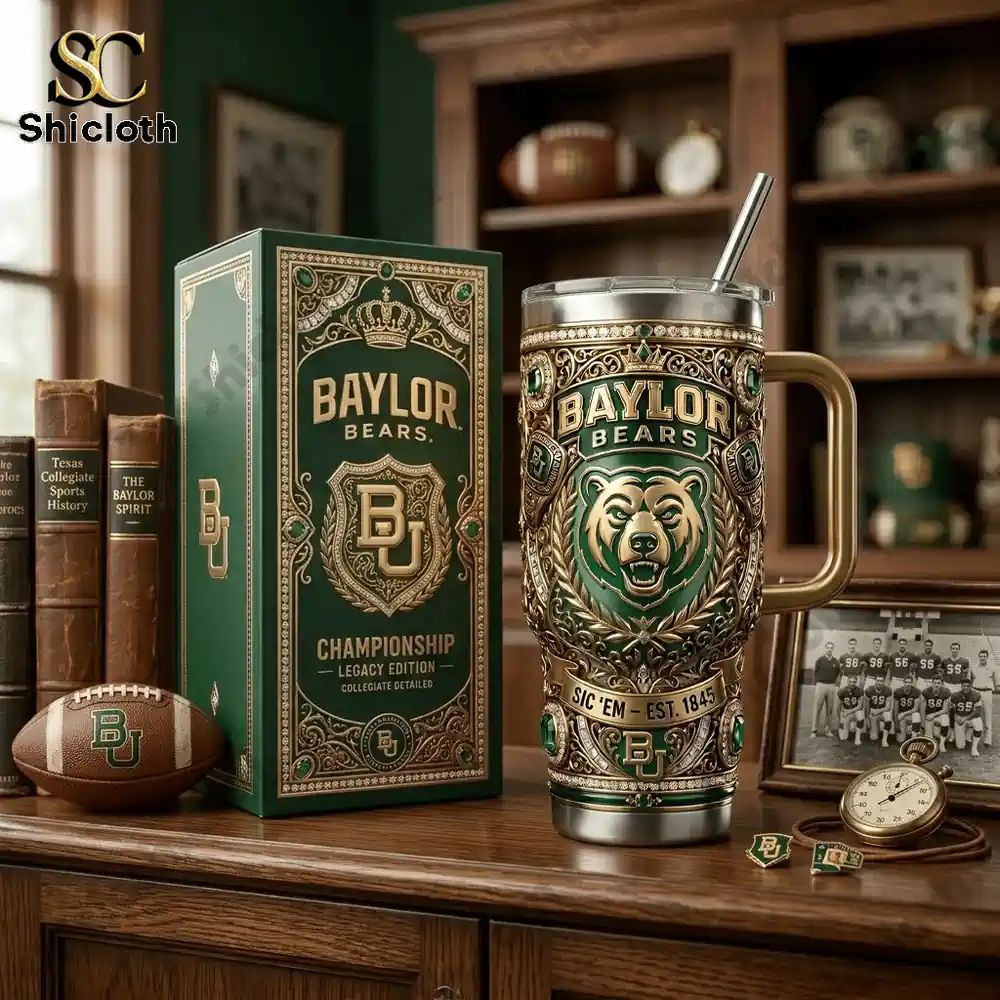 Baylor Bears Championship Legacy Luxury 40oz Tumbler