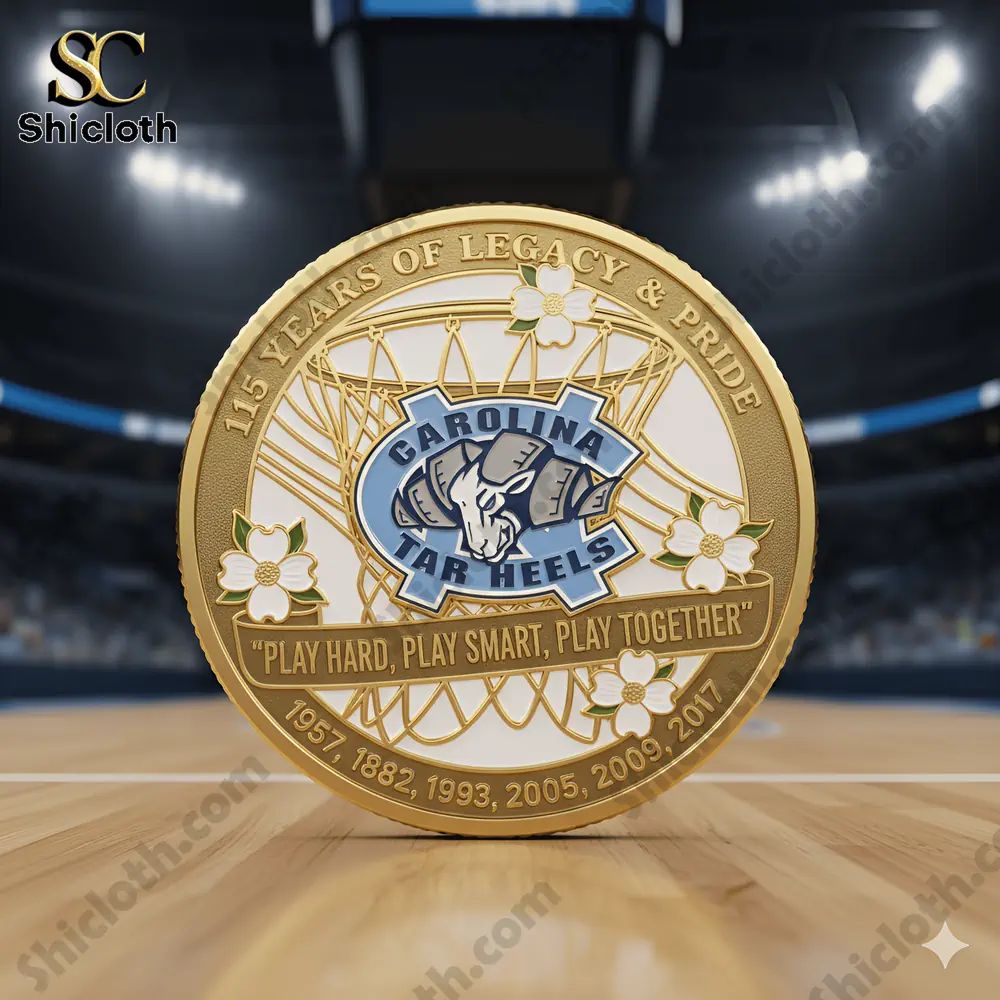 UNC Tar Heels 115th Anniversary Commemorative Coin