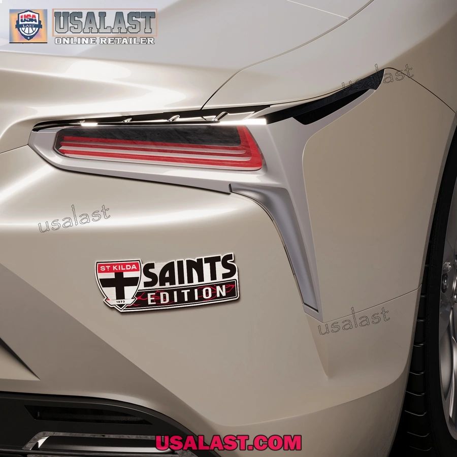 St Kilda Saints Edition Custom 3D Car Badge Sticker