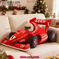 Personalized Formula One Racing Car Plush Pillow