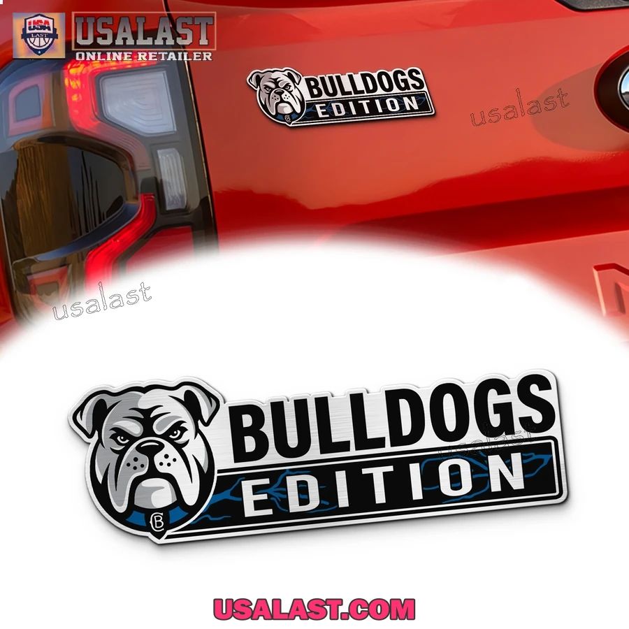 Canterbury-Bankstown Bulldogs Edition Custom 3D Car Badge Sticker