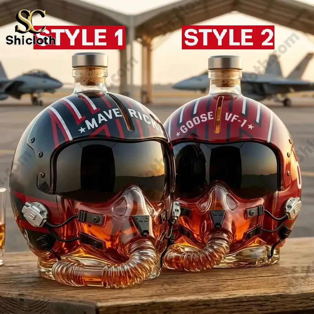 Gun 40th Anniversary Executive Flight Helmet Decanter