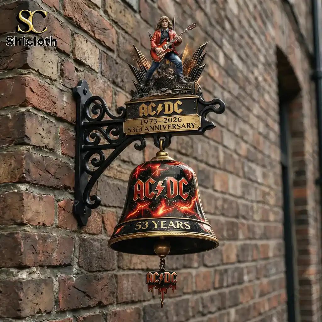 ACDC 53rd Anniversary Commemorative Wall Bell