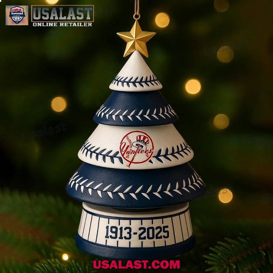New York Yankees Christmas Tree Ornament