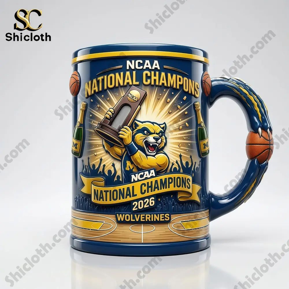 Michigan Wolverines NCAA Men’s Basketball Tournament 2026 Mug
