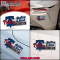 Philadelphia Phillies Edition Engraved Car Name Badge