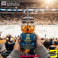 Nashville Predators 28th Anniversary 1998-2026 Bear Glass Bottle