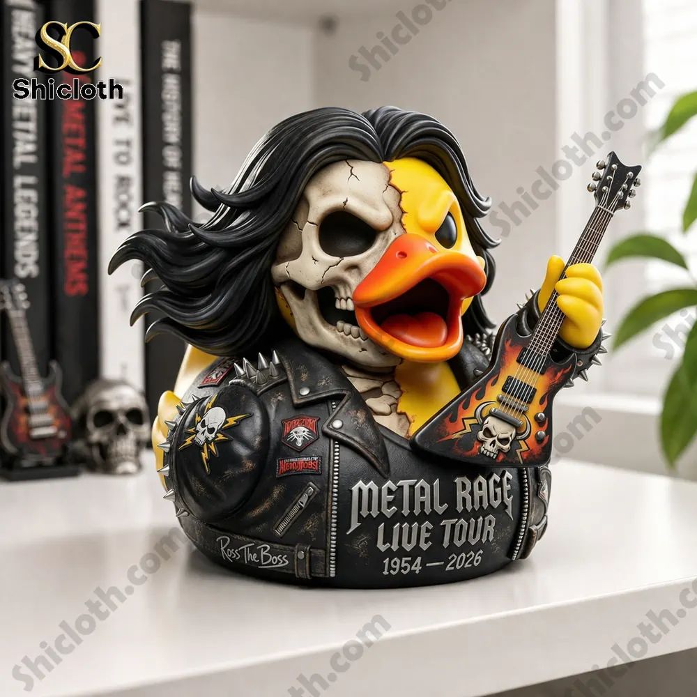 Ross The Boss Metal Rage Live Tour Metal Rock Tribute Duck