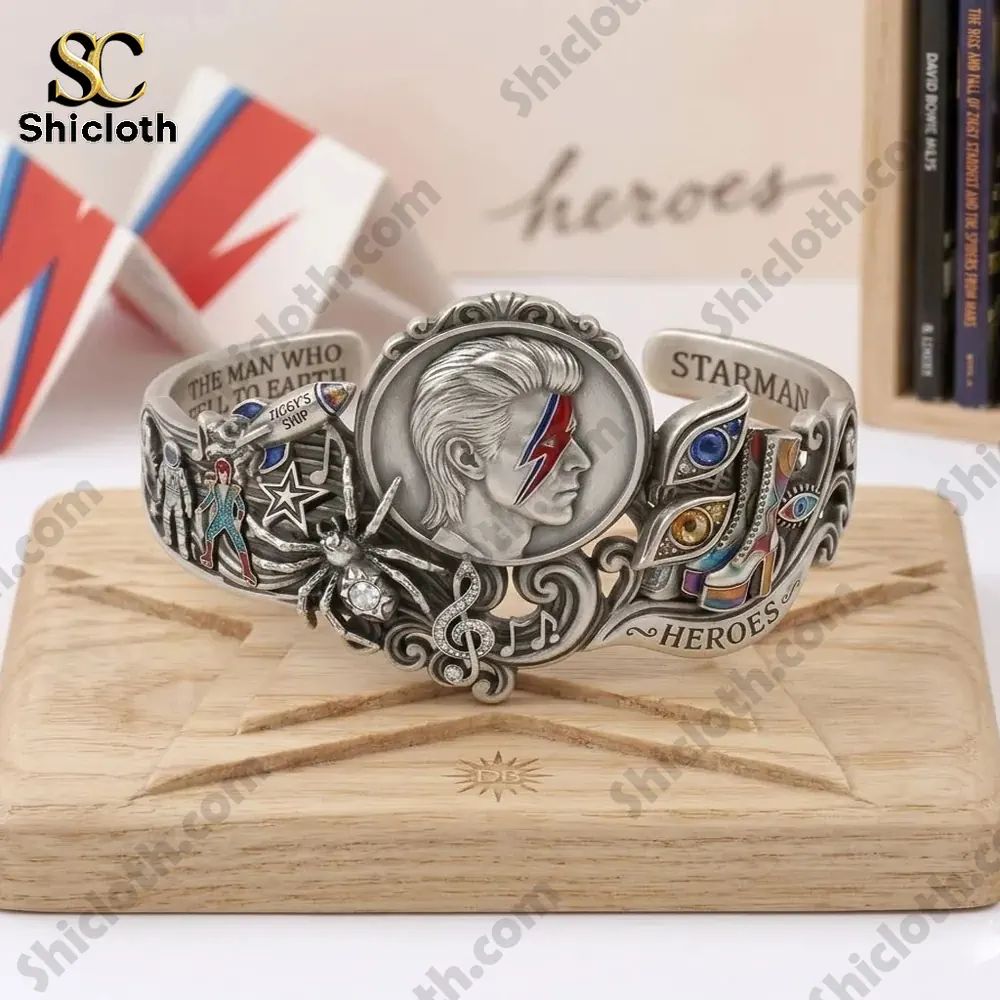David Bowie The Starman Eternal Legacy Cuff Edition Bracelet