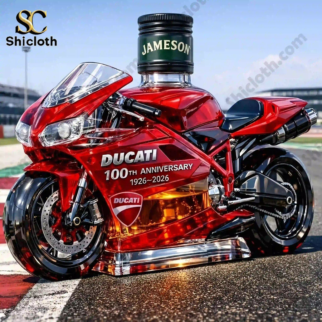 Ducati 100th Anniversary Whisky Bottle