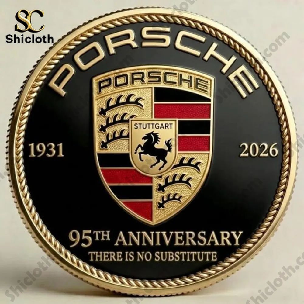 Porsche 95th Anniversary Coin