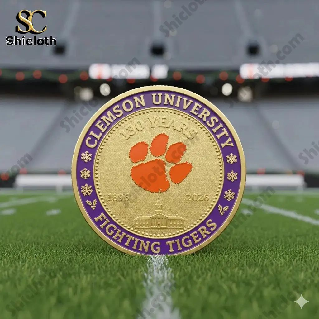 Clemson Tigers 130th Anniversary Commemorative Coin