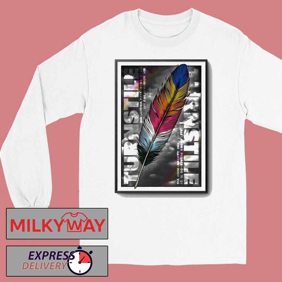 Turnstile Alexandra Palace In London UK Nov 5 2025 Poster shirt