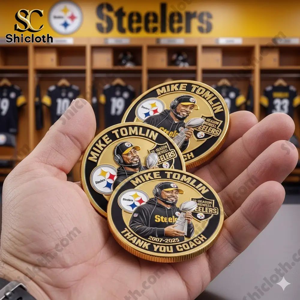 Mike Tomlin 19-Season Farewell Commemorative Coin