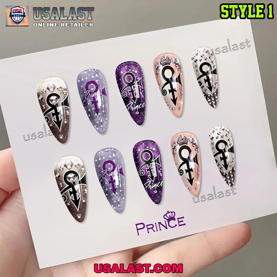 Prince Custom Acrylic Nails Art