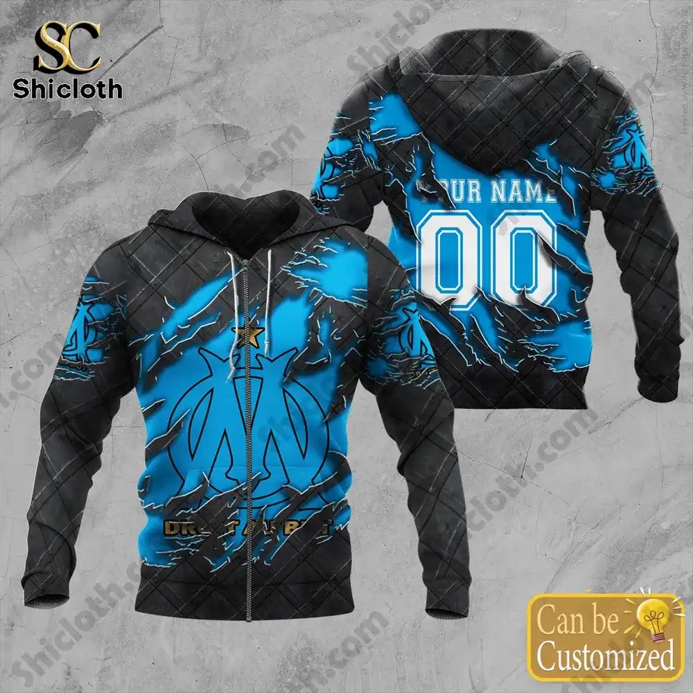 Olympique de Marseille Ligue 1 Edition 2026 Hoodie