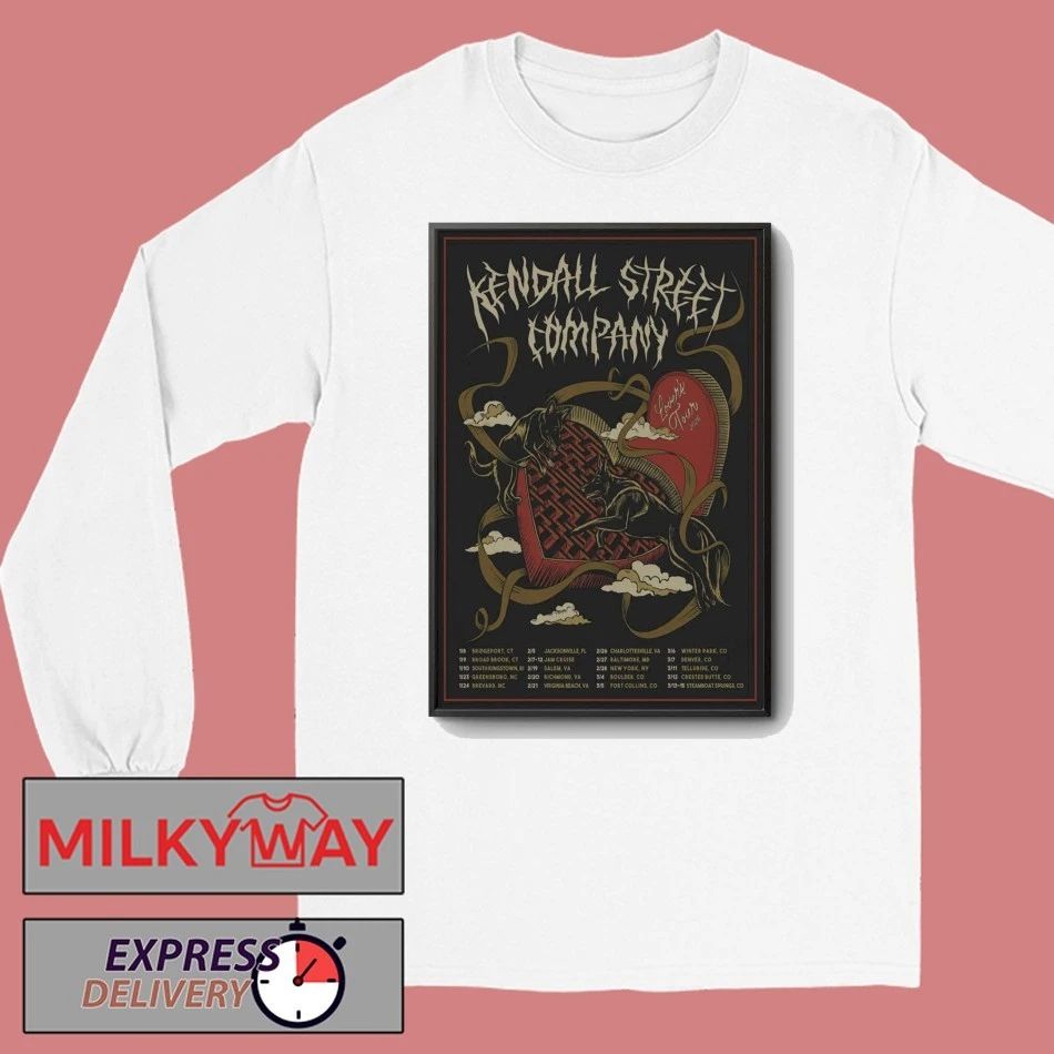 Kendall Street Company Poster 5th Annual Lover’s 2026 Tour shirt