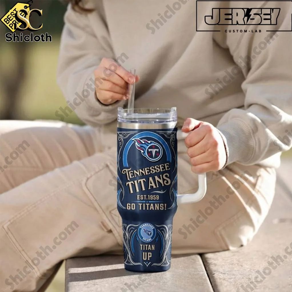 Tennessee Titans Titan Up Special YETI Tumbler