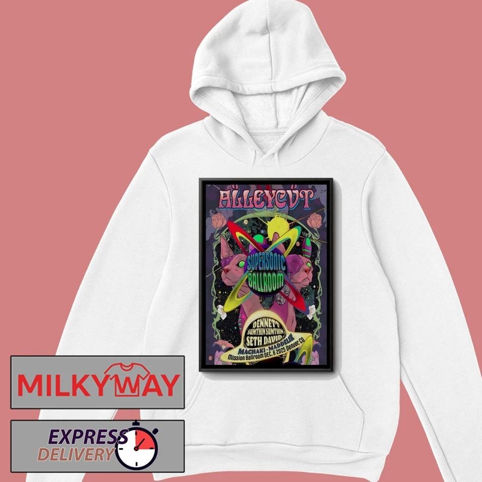 ALLEYCVT Dec 6 2025 Mission Ballroom In Denver CO Poster shirt