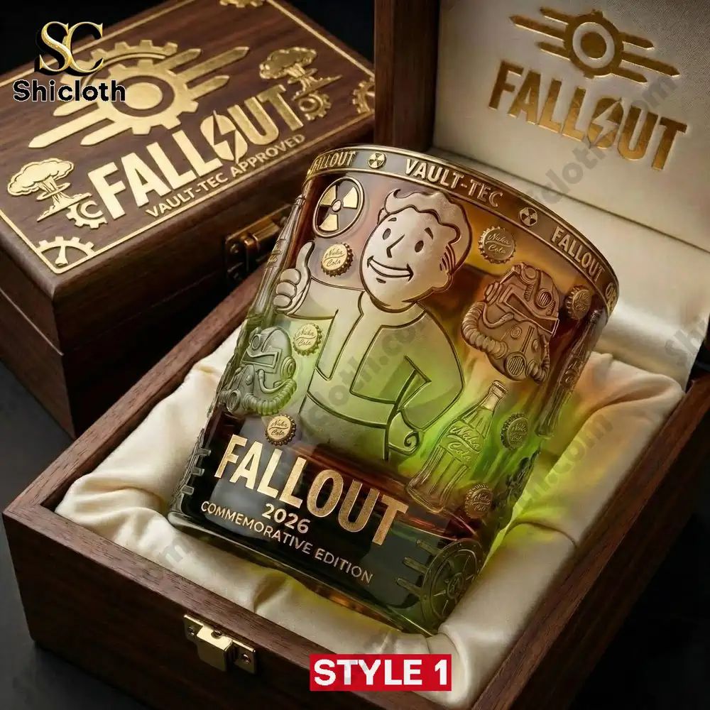 Fallout 2026 Commemorative Whiskey Glass