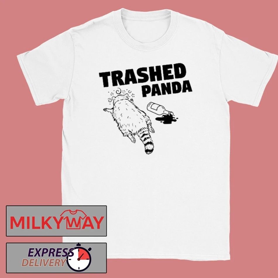 Ashland Drunk Raccoon Trashed Panda Shirt