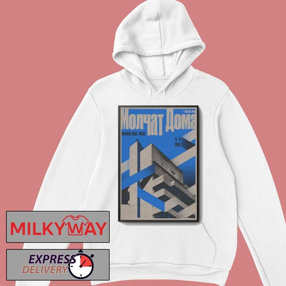 Molchat Doma Tour Santiago On Nov 11 2025 Poster shirt