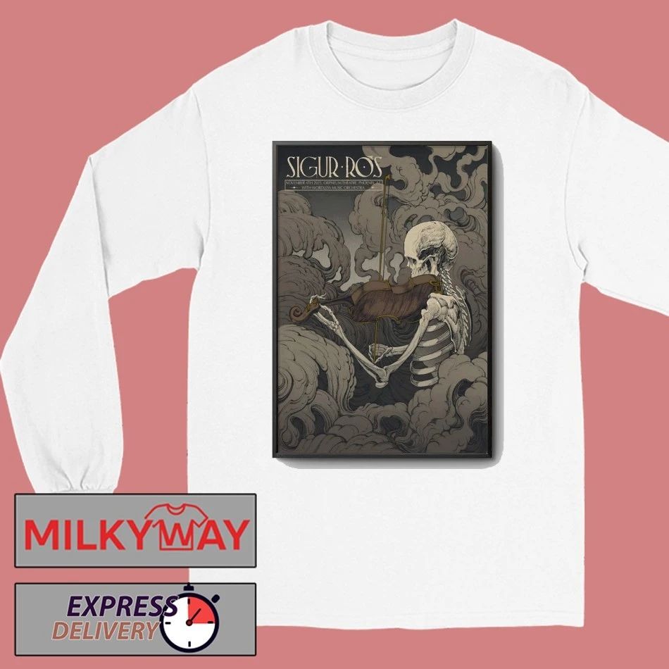 Sigur Ros Phoenix AZ, November 4 2025 Poster shirt