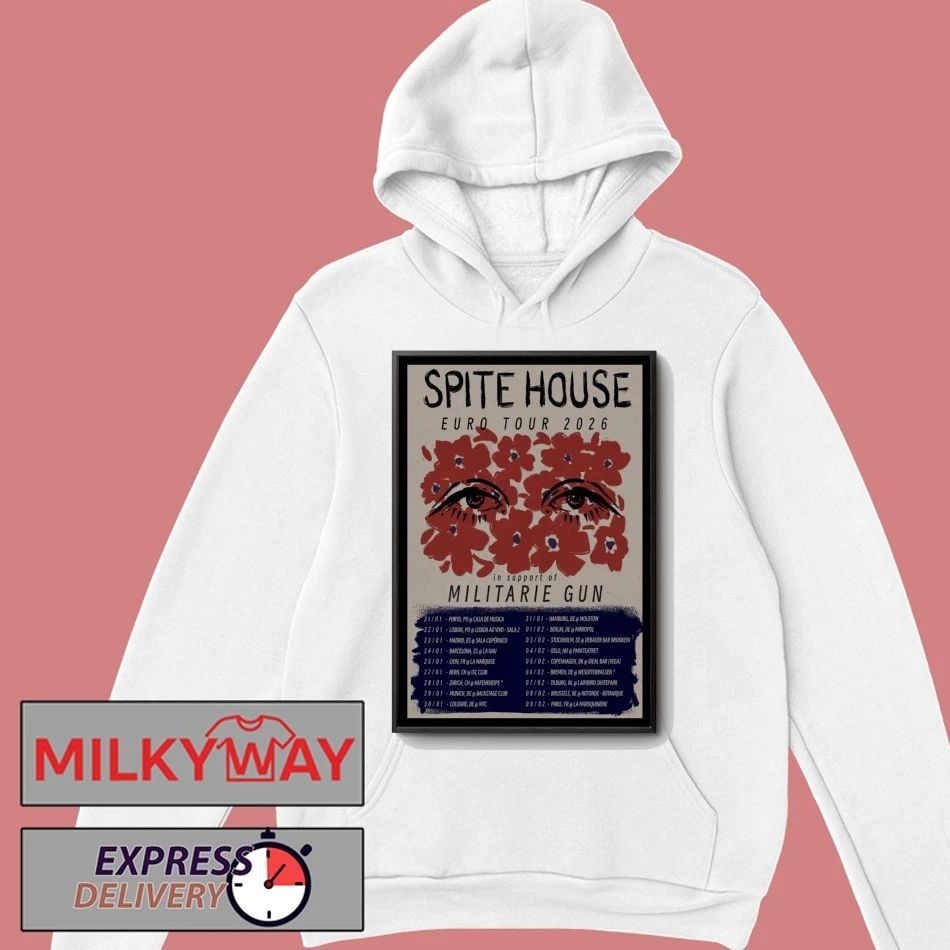 Spite House 2026 European Shows Poster shirt
