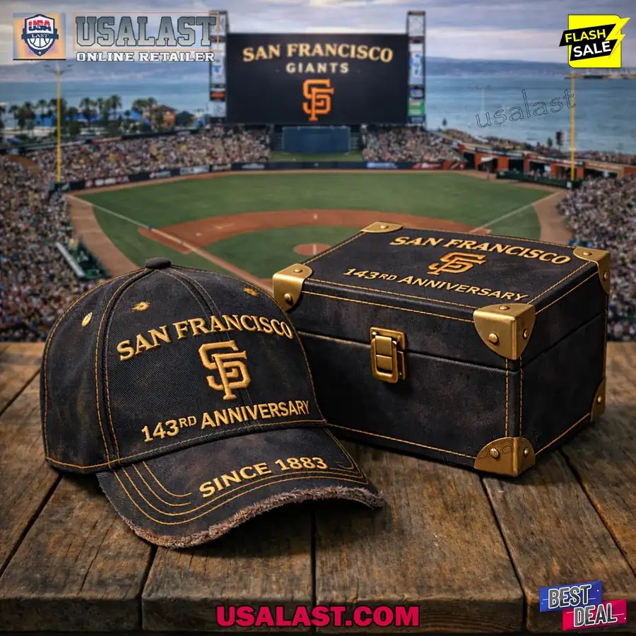 San Francisco Giants 143rd Anniversary 1883-2026 Classic Cap