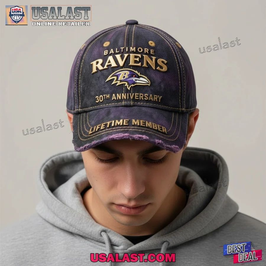 Baltimore Ravens 30th 1996-2026 Baseball Cap