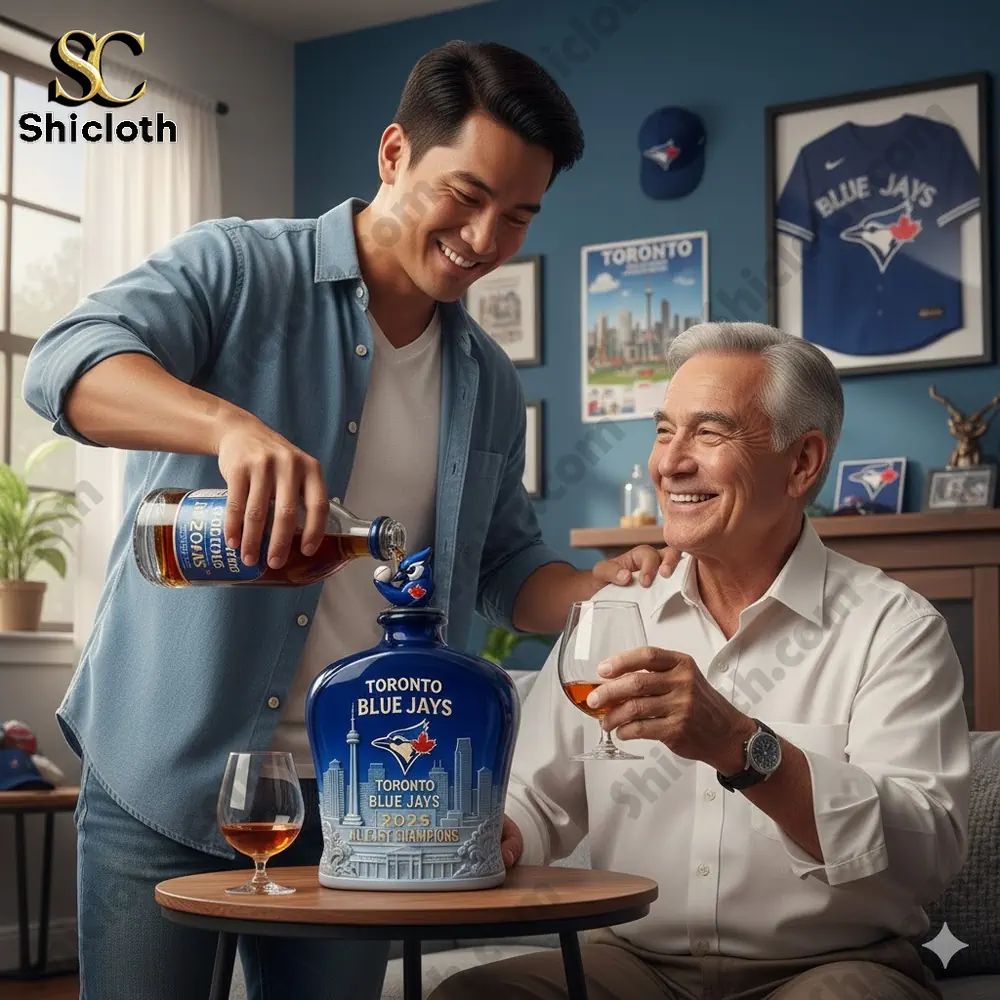 Toronto Blue Jays 2025 AL East Champions Commemorative Whiskey Bottle