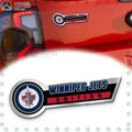 Winnipeg Jets Edition 3D Engraved Car Name Emblem