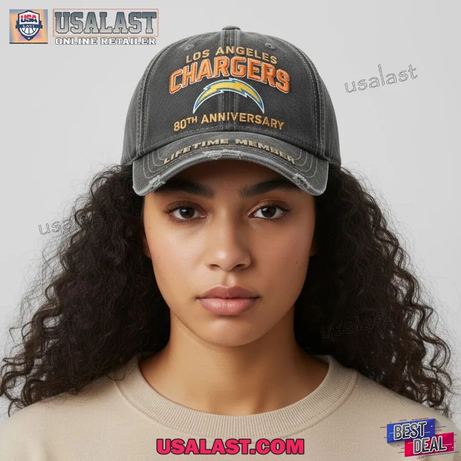 Los Angeles Chargers 66th Anniversary 1960-2026 Baseball Cap